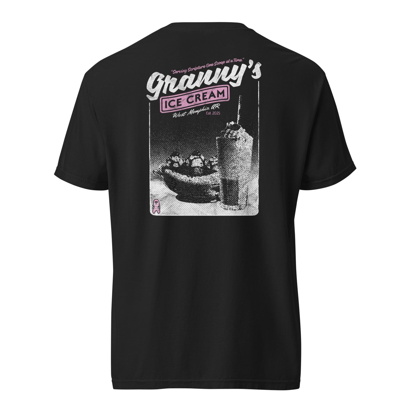 "Granny" Tee x Curtis Washington Jr. - Jet Black Colorway