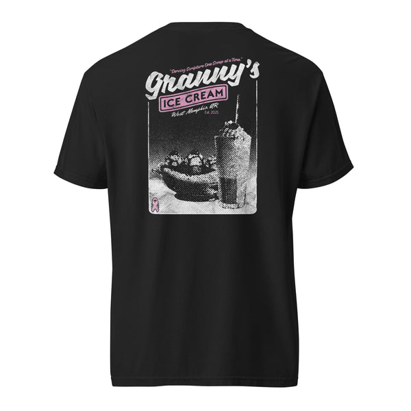"Granny" Tee x Curtis Washington Jr. - Jet Black Colorway